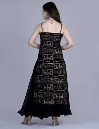 HIMCARE Women's Long Dress (HCCDR-1_L_Black_L)-thumb1