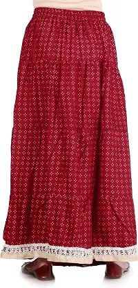 HIMCARE Women's Long Skirt (HCRS-8_M_Maroon_Free Size)-thumb1