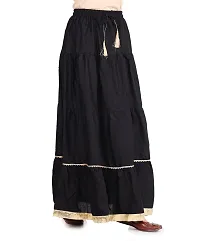 HIMCARE Women's Long Skirt (HCRS-11_XXL_Black_XX-Large)-thumb3