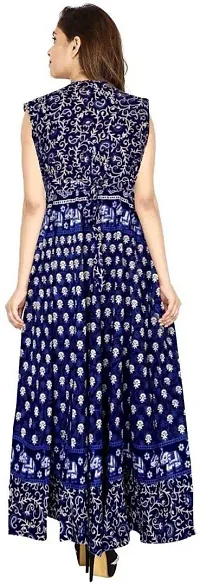 HIMCARE Women's Maxi Dress (HCCD-02_XXL_Blue_XXL)-thumb1