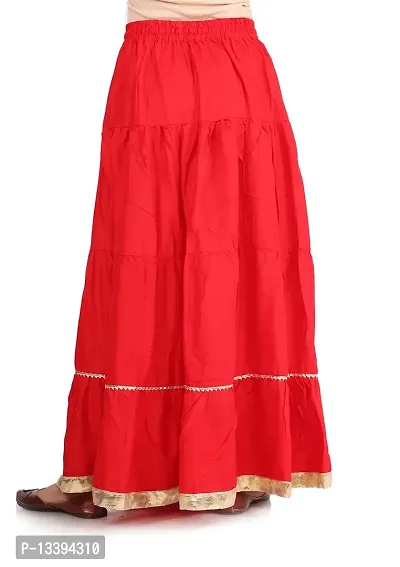 HIMCARE Women's Long Skirt (HCRS-15_Free_Red_Free Size)-thumb2