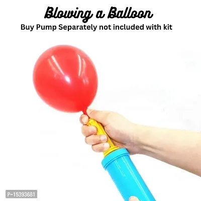 Khushbu Enterprises Red, White Balloon For Birthday Theme Party Decoration-thumb3