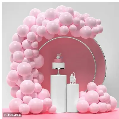 Khushbu Enterprises Pastel Pink Balloon For Birthday Theme Party Decoration