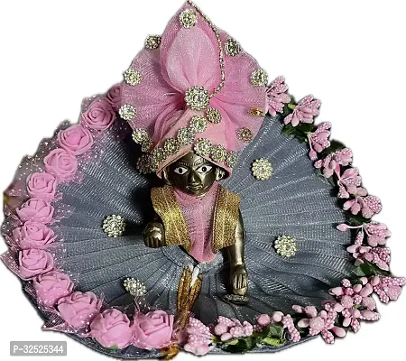 laddu Gopal Kanha ji krishna ji 6 no size dress Dress Polyester-thumb0