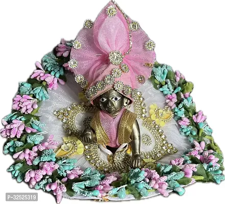 laddu Gopal Kanha ji krishna ji 6 no size dress Dress Polyester-thumb0