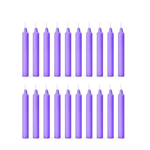 Plain Stick Candles Pack Of 10