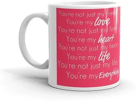 Stylish Designer Ceramic Printed Coffee Mug For Gift (325 ml)-thumb2