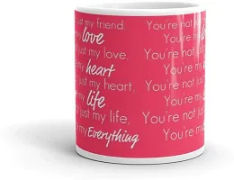 Stylish Designer Ceramic Printed Coffee Mug For Gift (325 ml)-thumb1