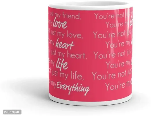 Stylish Designer Ceramic Printed Coffee Mug For Gift (325 ml)-thumb2