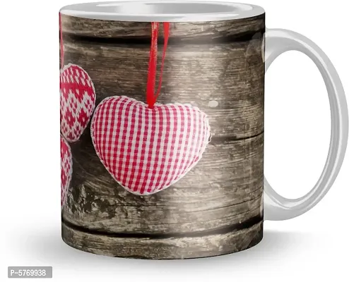 Stylish Designer Ceramic Printed Coffee Mug For Gift (325 ml)-thumb2