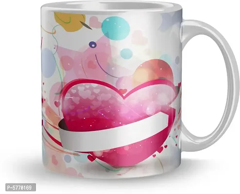 Stylish Designer Ceramic Printed Coffee Mug For Gift (325 ml)-thumb2