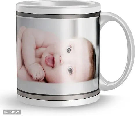 Stylish Designer Ceramic Printed Coffee Mug For Gift (325 ml)