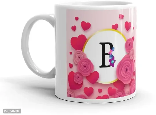Stylish Designer Ceramic Printed Coffee Mug For Gift (325 ml)-thumb0
