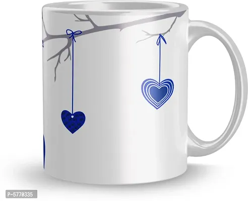 Elegant Designer Ceramic Printed Coffee Mug For Gift-thumb0