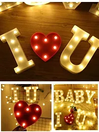 Enjoy LED Marquee Neon Love Light Sign for Decoration Decor Walls Hanging, Love Anniversary, Marriage Anniversary (I Love U)-thumb2