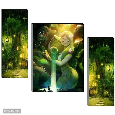 Imagination Unleashed Artistic Escapades on Your Wall Pack Of 3-thumb0