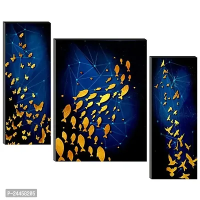 Radiant Realms Illuminating Your Walls with Brilliance Pack Of 3