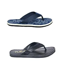 LEACO Men's Slippers Combo of 2 - Unleash Supreme Comfort and Style | Soft Padded | Anti Slippery | Premium Design | Extra Durable-thumb1