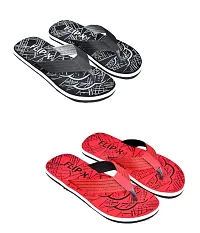 LEACO Men's Comfort Flipflop Combo - Set of 2 by FLIP X | Premium and Stylish-thumb1