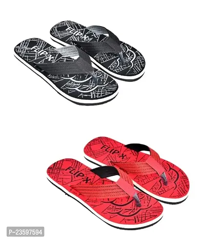 LEACO Men's Comfort Flipflop Combo - Set of 2 by FLIP X | Premium and Stylish-thumb2