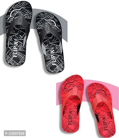 LEACO Men's Comfort Flipflop Combo - Set of 2 by FLIP X | Premium and Stylish-thumb0