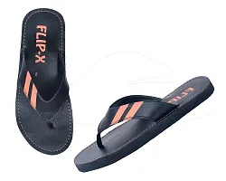 Flip X Premium Men's Flip Flops - Lightweight, Supportive Durable  Everyday Comfort in Style (Orange)-thumb1