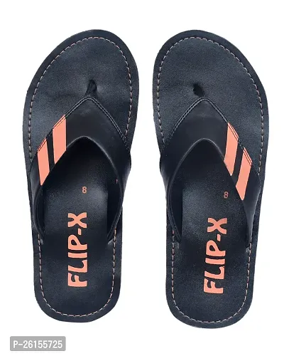 Flip X Premium Men's Flip Flops - Lightweight, Supportive Durable  Everyday Comfort in Style (Orange)-thumb0