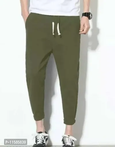 Trendy Men Cotton Casual Trouser-thumb0