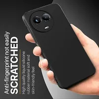 Back Cover for Vivo T3x 5G  (Black, Matte Finish, Pack of: 1)-thumb1