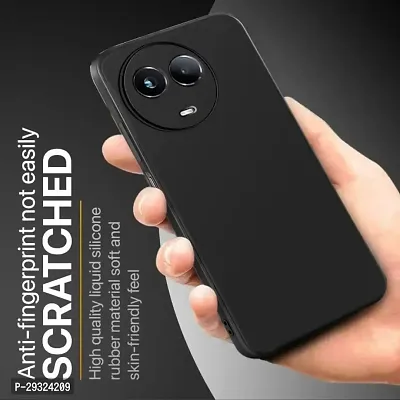 Back Cover for Vivo T3x 5G  (Black, Matte Finish, Pack of: 1)-thumb2