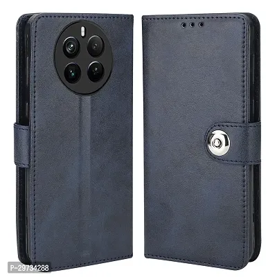 Flip Cover for RealMe P1 5G  (Blue)