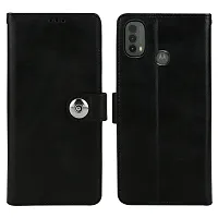 Back Cover for Motorola Moto E40  (Black, Pack of: 1)-thumb4