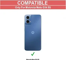 Back Cover for Motorola Moto G34 5G  (Transparent, Pack of: 1)-thumb2