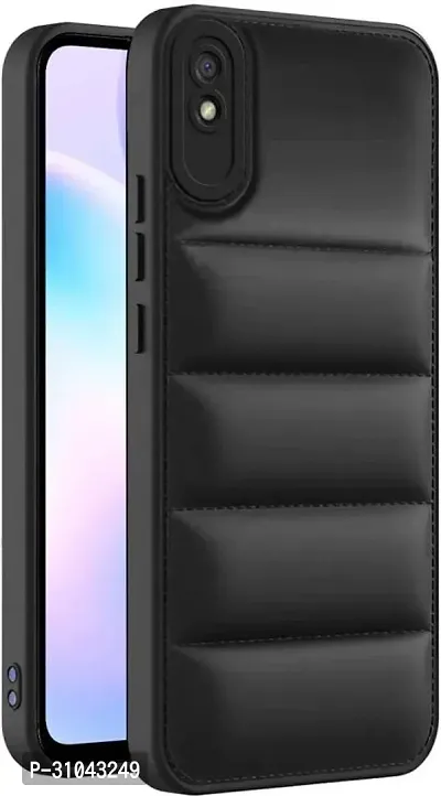 Back Cover for MI Redmi 9A , MI Redmi 9i   (Black, Dual Protection, Silicon, Pack of: 1)-thumb2