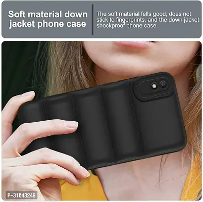 Back Cover for MI Redmi 9A , MI Redmi 9i   (Black, Dual Protection, Silicon, Pack of: 1)-thumb5