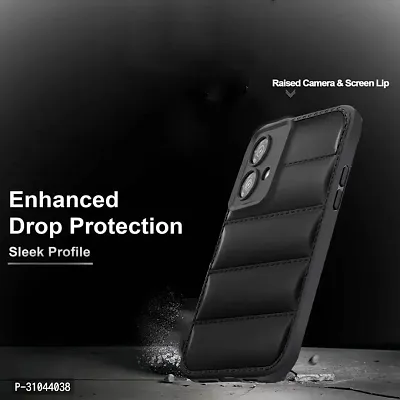 Back Cover for Moto Edge 40 Neo 5G  Protection Black Puffer Protective Case  (Black, Camera Bump Protector)-thumb2