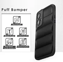 Back Cover for Moto Edge 40 Neo 5G  Protection Black Puffer Protective Case  (Black, Camera Bump Protector)-thumb4