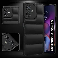 Back Cover for Motorola G54 5G  (Black, Puffer, Silicon, Pack of: 1)-thumb4