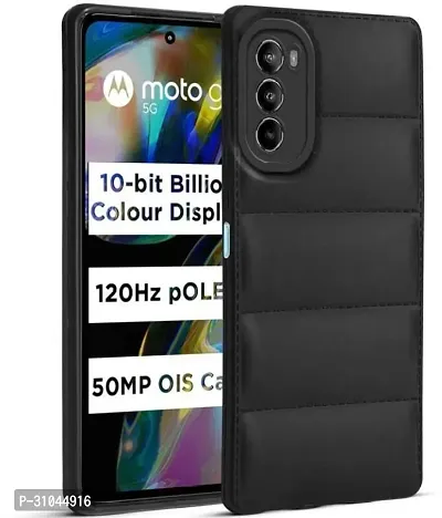 Back Cover for Motorola G82 5G  (Black, Puffer, Silicon, Pack of: 1)-thumb2