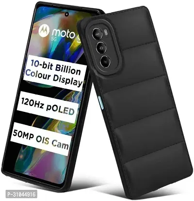 Back Cover for Motorola G82 5G  (Black, Puffer, Silicon, Pack of: 1)-thumb3