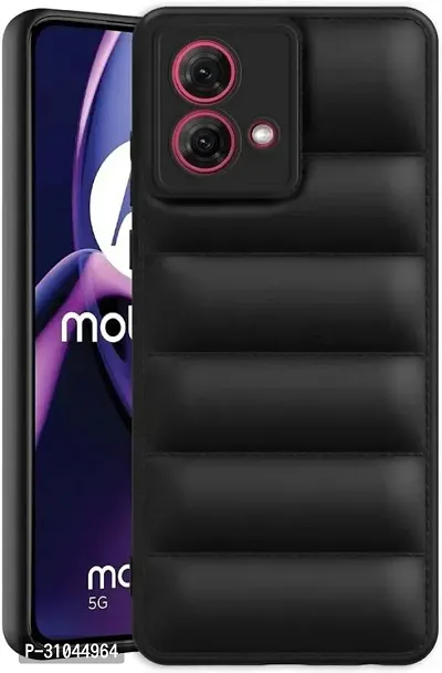 Back Cover for Motorola G84 5G  (Black, Puffer, Silicon, Pack of: 1)-thumb3