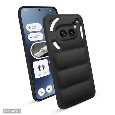 Back Cover for Nothing Phone 2A  (Black, Puffer, Silicon, Pack of: 1)-thumb2