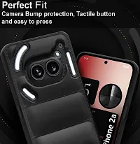 Back Cover for Nothing Phone 2A  (Black, Puffer, Silicon, Pack of: 1)-thumb2