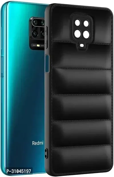 Back Cover for Poco M2 Pro ,Mi Note 9 Pro , Mi Note 9 Pro Max   (Black, Puffer, Silicon, Pack of: 1)-thumb3