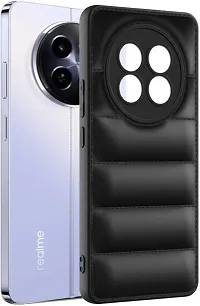 Back Cover for Realme 12x  (Black, Puffer, Silicon, Pack of: 1)-thumb2