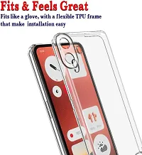 Back Cover for CMF by Nothing Phone 1 5G  (Transparent, Silicon, Pack of: 1)-thumb4