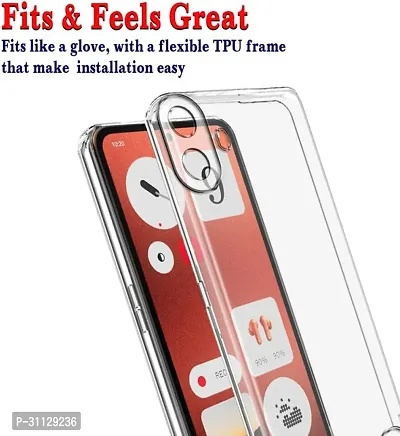 Back Cover for CMF by Nothing Phone 1 5G  (Transparent, Silicon, Pack of: 1)-thumb5