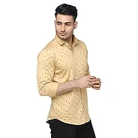 ARDYN Printed Slim Fit Casual Shirt for Men - 100% Cotton, Full Sleeves, Spread Collar-thumb3