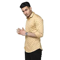 ARDYN Printed Slim Fit Casual Shirt for Men - 100% Cotton, Full Sleeves, Spread Collar-thumb4