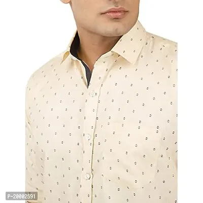 ARDYN Printed Slim Fit Casual Shirt for Men - 100% Cotton, Full Sleeves, Spread Collar-thumb5